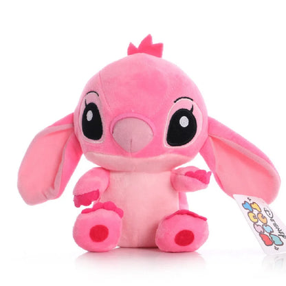 Anime Stitch Plush Stuffed Kawaii Toys TV Same Paragraph Role Pendant Doll Kids Birthday Gifts Couple Models